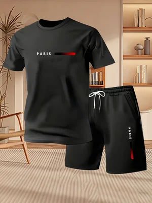 Paris Men'S Fashion - 2026 New Fashionable Simple Paris Letter