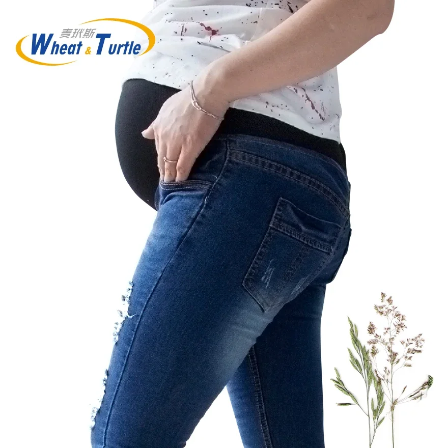 Skinny Jeans Ripped - Hot Sale Cotton Denim Maternity Skinny