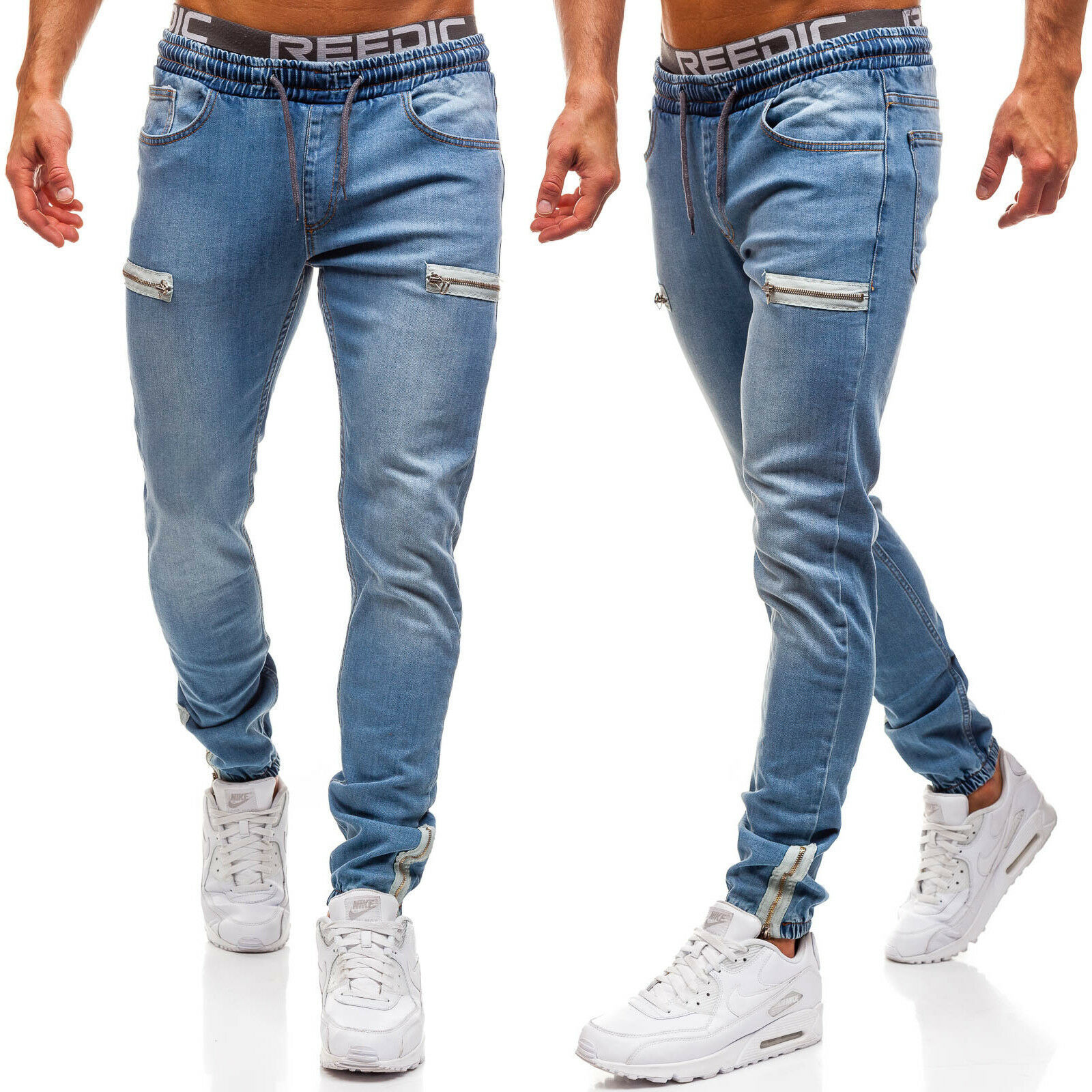 Jeans Men Casual Drawstring El - Skinny Jeans Ripped review and price