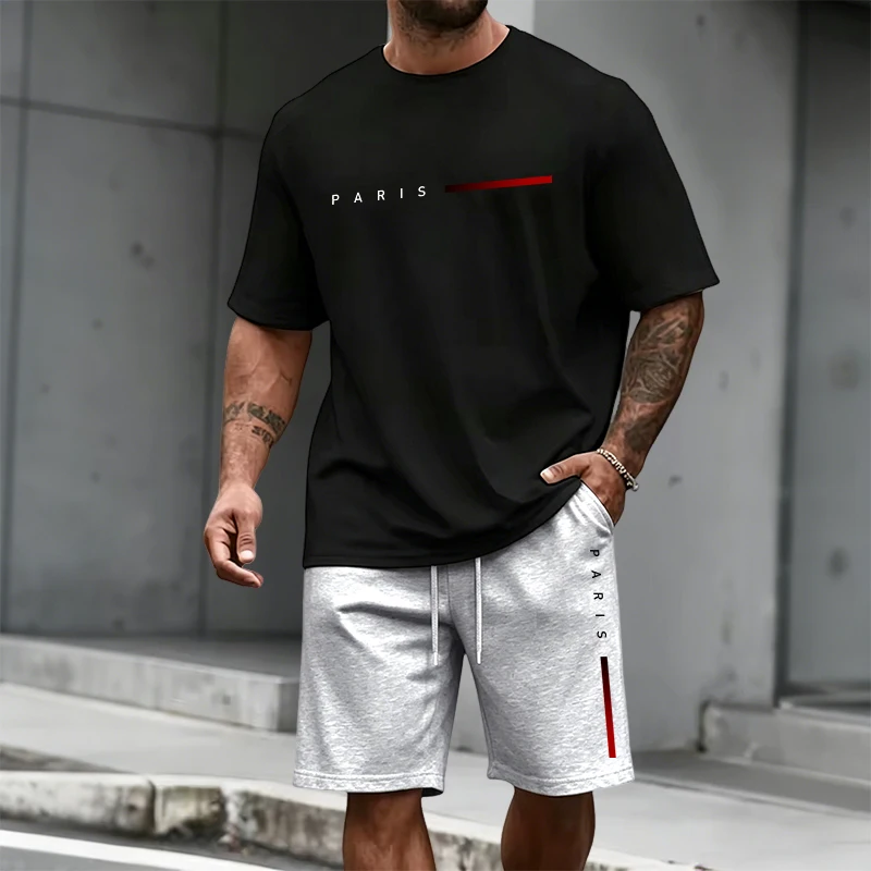 Summer Urban Fashion Short Sle - Paris Men'S Fashion review and price