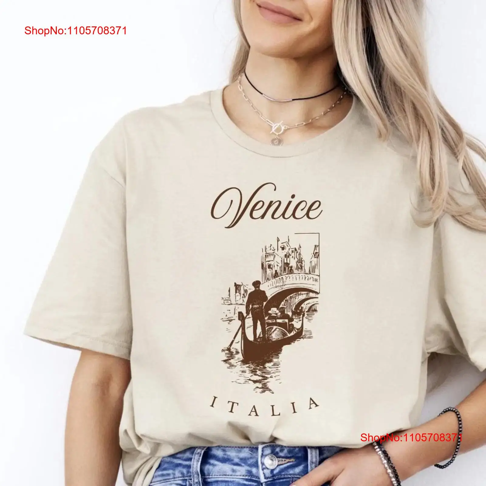 Venice Italia Gondola T Shirt  - Men'S Fashion Venice Italy review and price