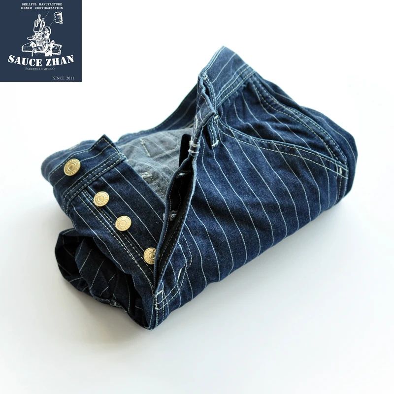 Saucezhan Striped Jeans Men Vi - Skinny Jeans Ripped review and price