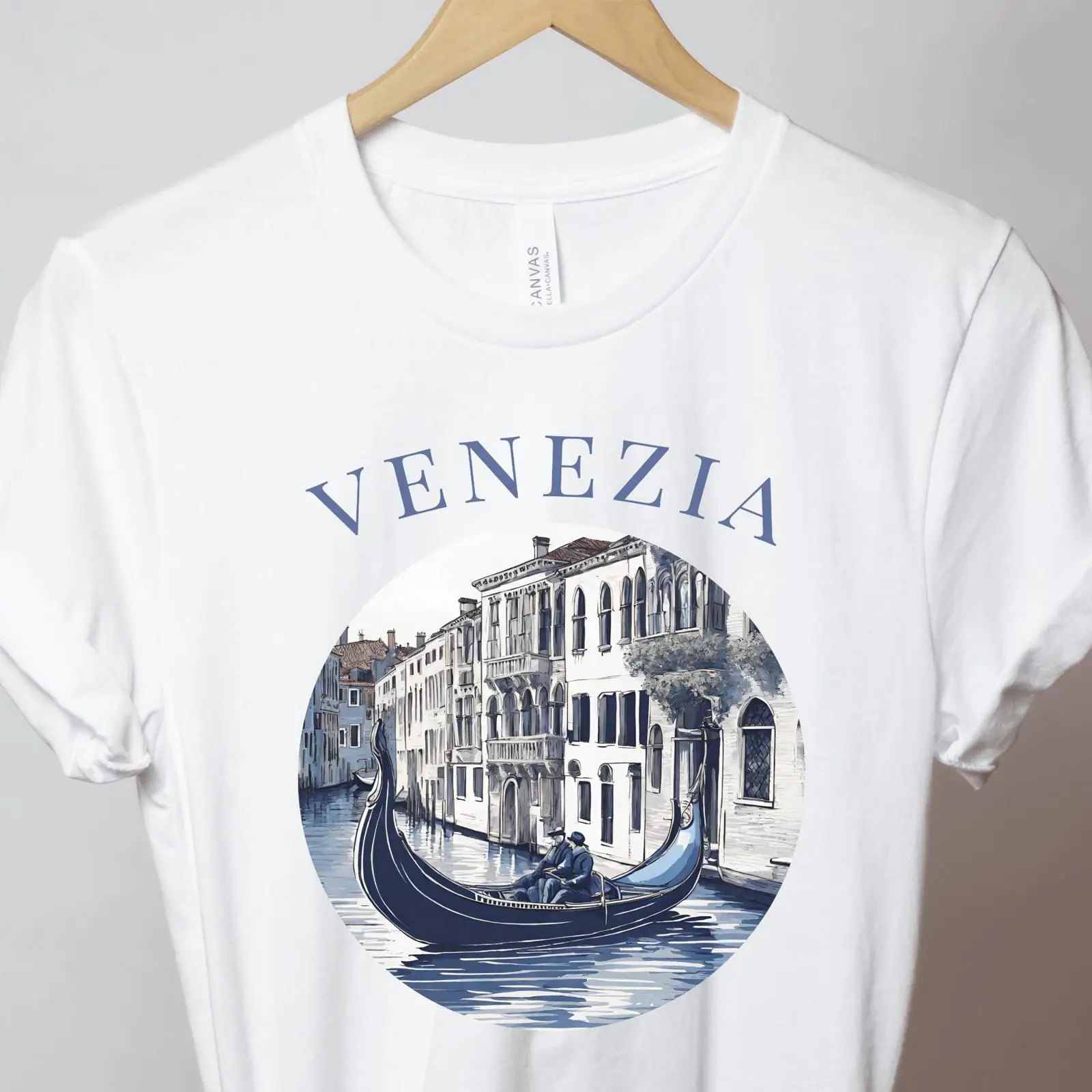 Venice T Shirt Blue Gondola Ve - Men'S Fashion Venice Italy review and price