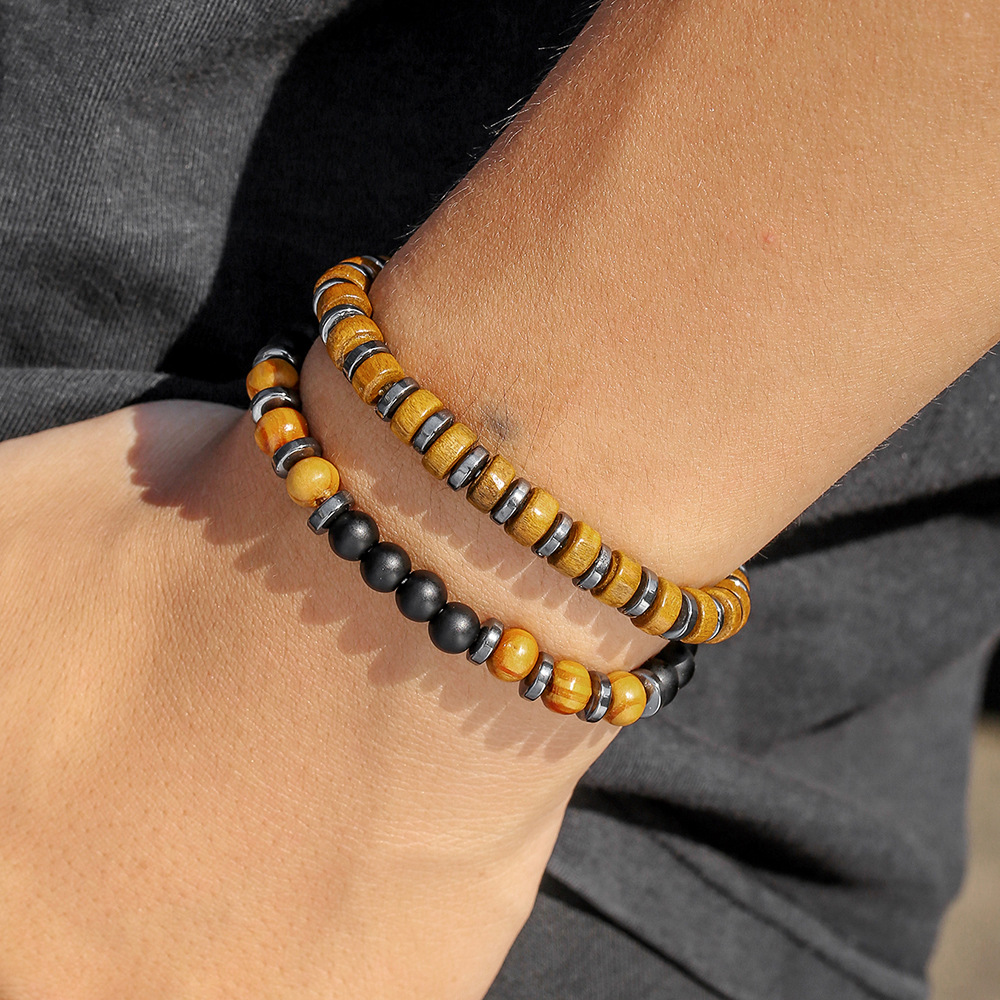 New Simple Men's Jewelry Natur - Mens Fashion Combination review and price