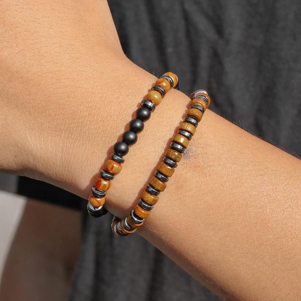 New Simple Men's Jewelry Natur - Mens Fashion Combination review and price