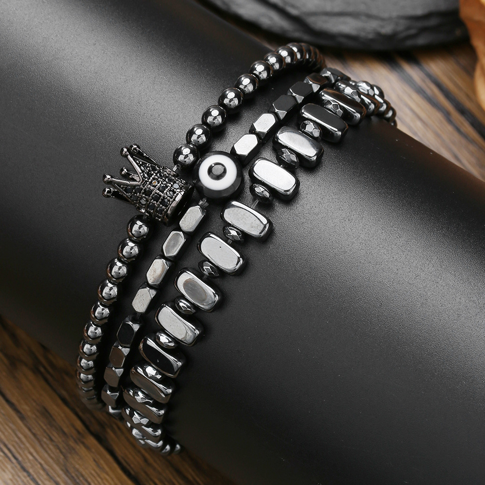 Punk Diablo 3pcs Set Multilaye - Mens Fashion Combination review and price