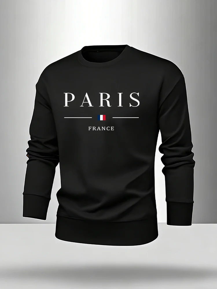 Paris Print Men's Set Pullover - Paris Men'S Fashion review and price