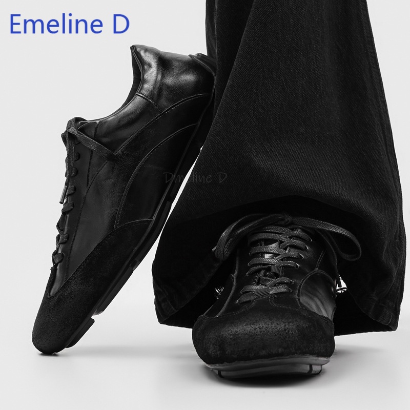 Men Vintage Stitching Casual S - Mens Fashion Combination review and price