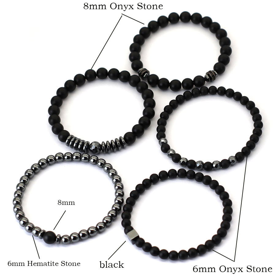 Premium Bracelet Set Men Natur - Mens Fashion Combination review and price