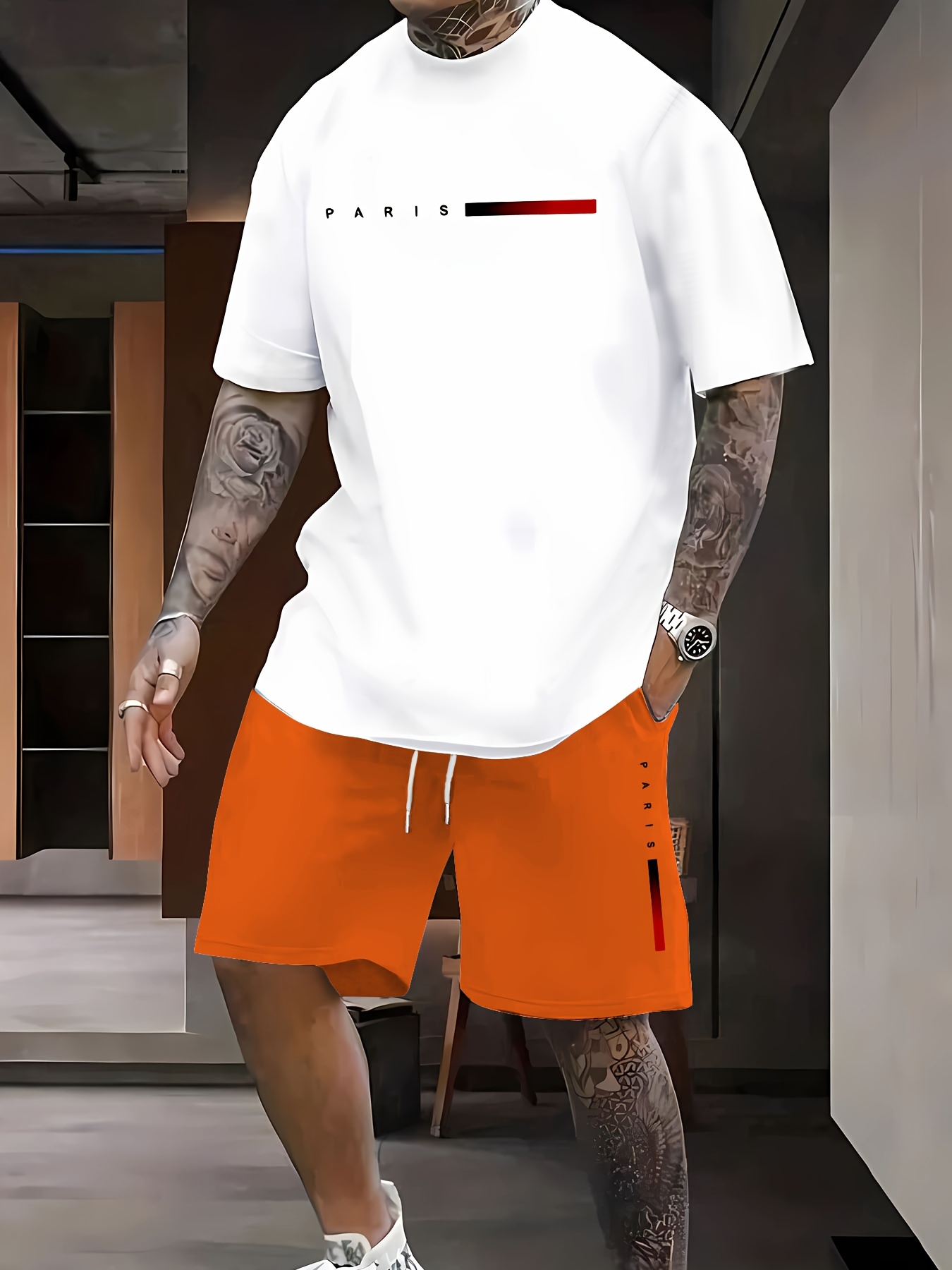 Paris Men's Casual Set Spring/ - Paris Men'S Fashion review and price