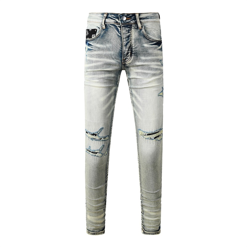 Fashion Americans Brands Men's - Skinny Jeans Ripped review and price